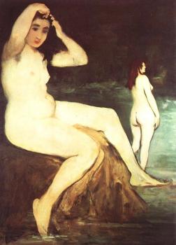 Edouard Manet : Bathers on the Seine